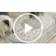 BLISS Z204AZ128 килим кремаво / бежово - Рамка, oрнамент, модерен, структурен