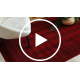 ORIENT 6889 килим бордо / черен Buchara, Рамка, ориенталска, с ресни